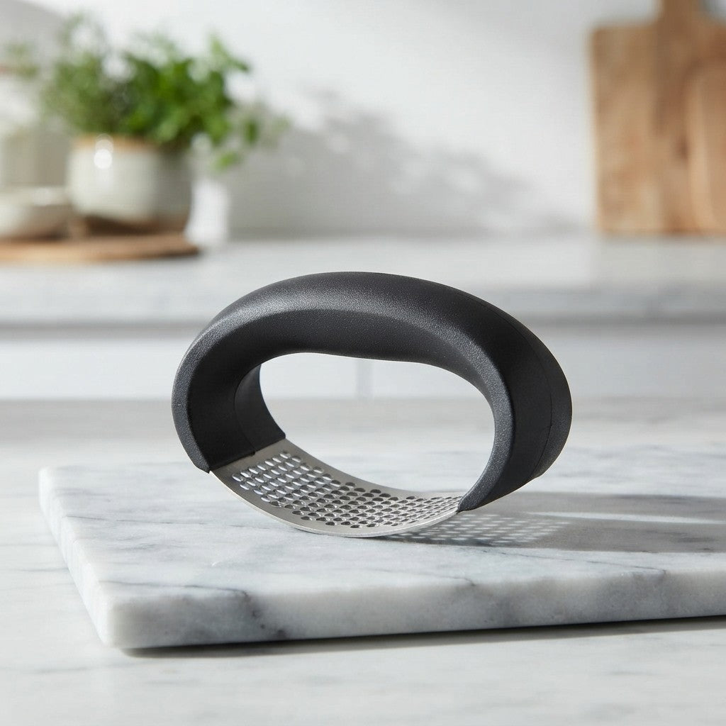 Stainless Steel Garlic Press