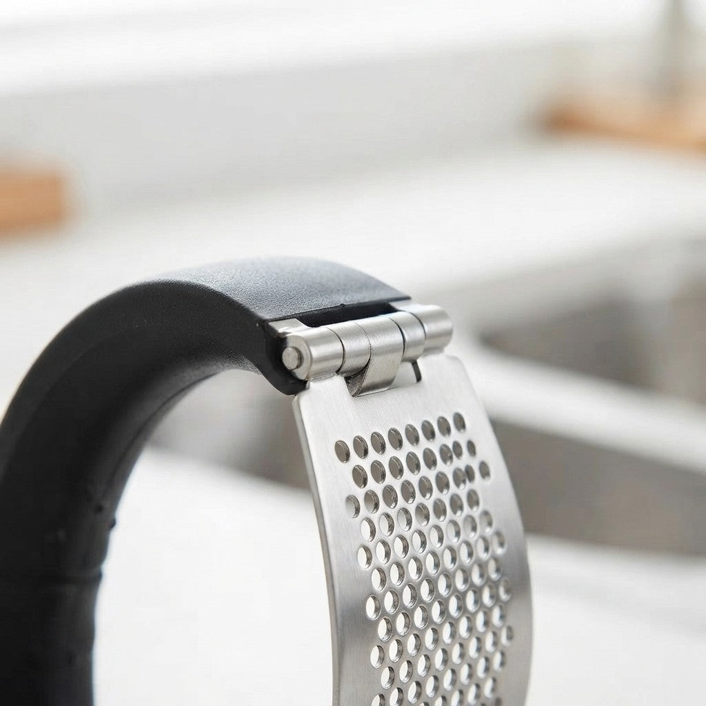 Stainless Steel Garlic Press
